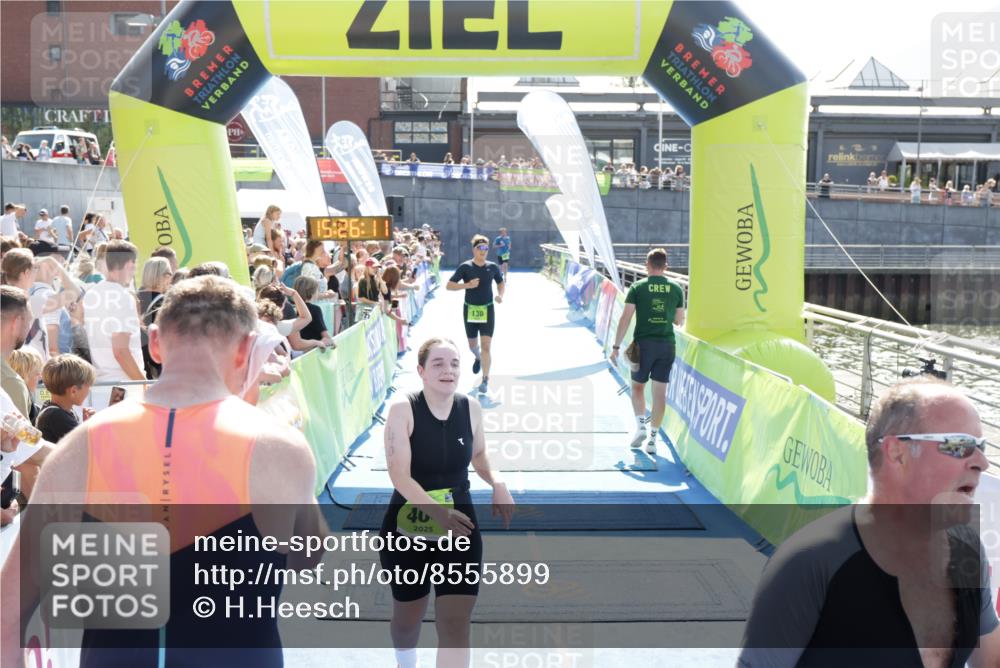 10.08.2025 - GEWOBA Citytriathlon Bremen H.Heesch http://msf.ph/oto/8555899 10.08.2025 15:26:14 Ziel 130, 205, 303, 404 meine-sportfotos.de
