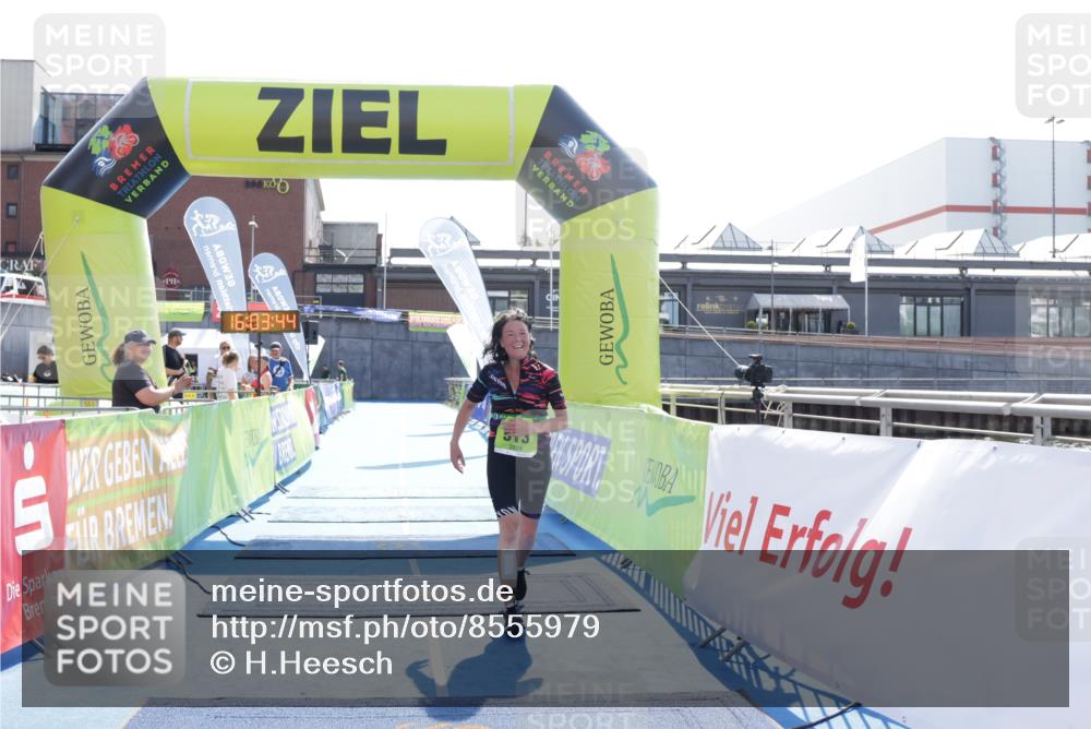 10.08.2025 - GEWOBA Citytriathlon Bremen H.Heesch http://msf.ph/oto/8555979 10.08.2025 16:03:48 Ziel 513 meine-sportfotos.de