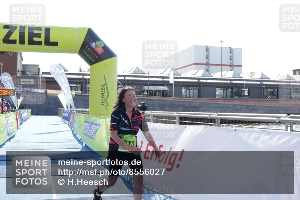 10.08.2025 - GEWOBA Citytriathlon Bremen H.Heesch http://msf.ph/oto/8556027 10.08.2025 16:03:50 Ziel 513 meine-sportfotos.de
