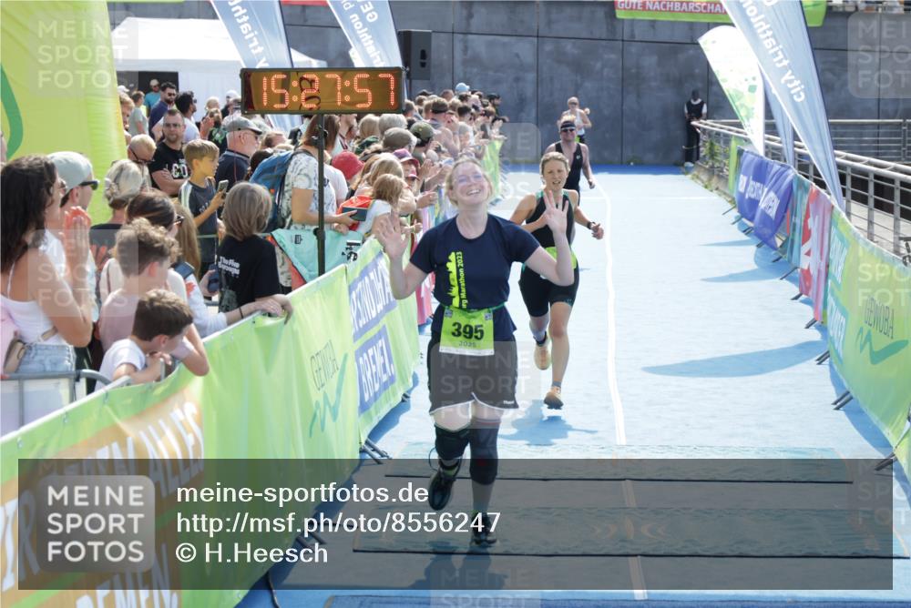 10.08.2025 - GEWOBA Citytriathlon Bremen H.Heesch http://msf.ph/oto/8556247 10.08.2025 15:28:00 Ziel 283, 395, 403 meine-sportfotos.de