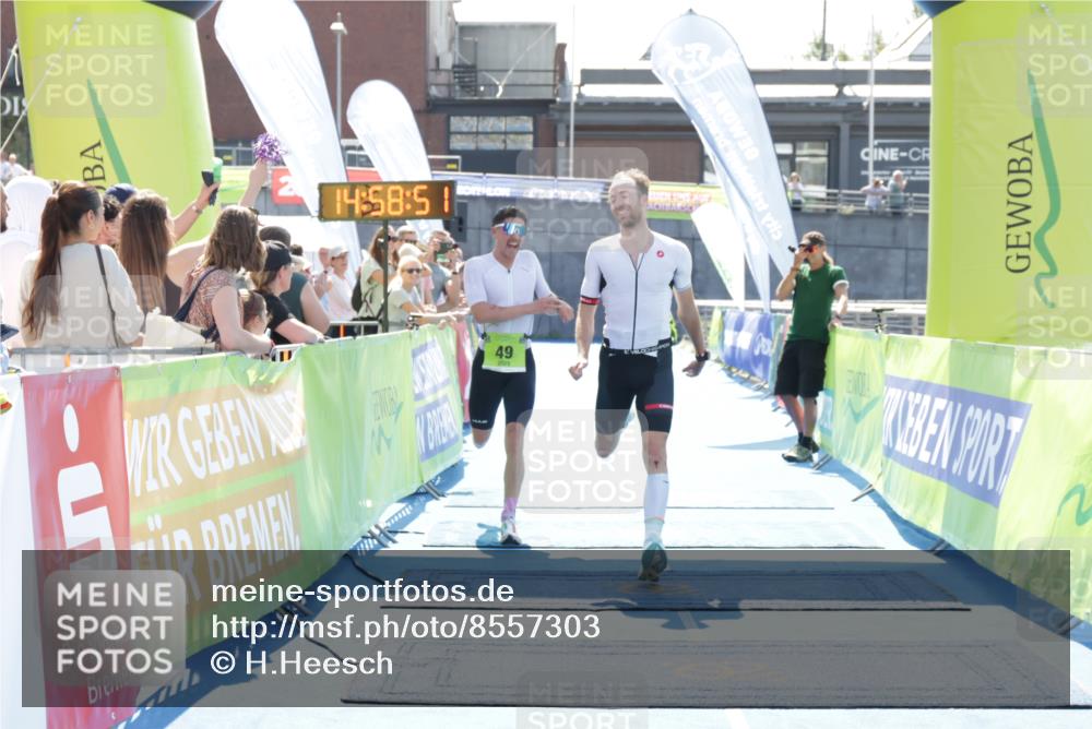 10.08.2025 - GEWOBA Citytriathlon Bremen H.Heesch http://msf.ph/oto/8557303 10.08.2025 14:58:54 Ziel 49, 159 meine-sportfotos.de