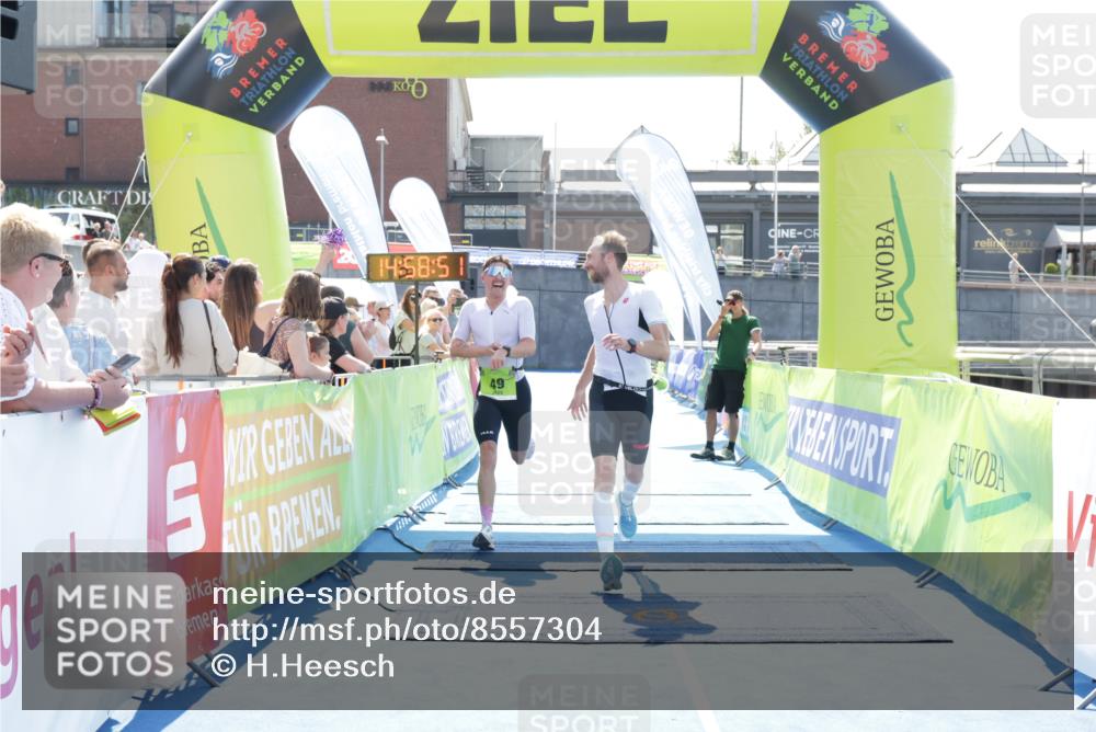 10.08.2025 - GEWOBA Citytriathlon Bremen H.Heesch http://msf.ph/oto/8557304 10.08.2025 14:58:55 Ziel 49, 159 meine-sportfotos.de