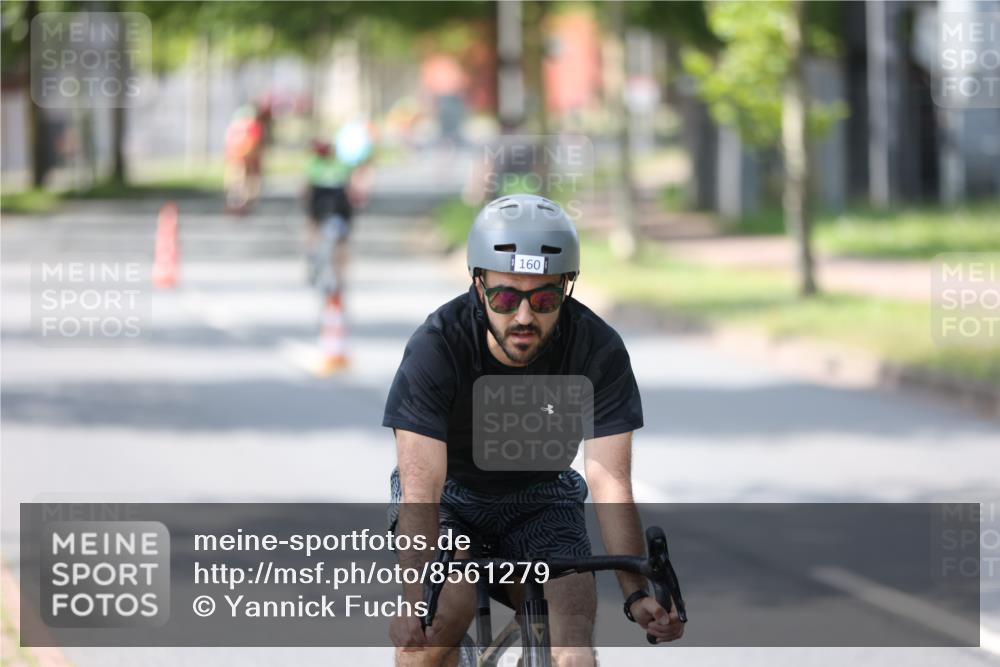 10.08.2025 - GEWOBA Citytriathlon Bremen Yannick Fuchs http://msf.ph/oto/8561279 10.08.2025 14:21:58 Radfahren 160, 211, 253, 258, 283 meine-sportfotos.de