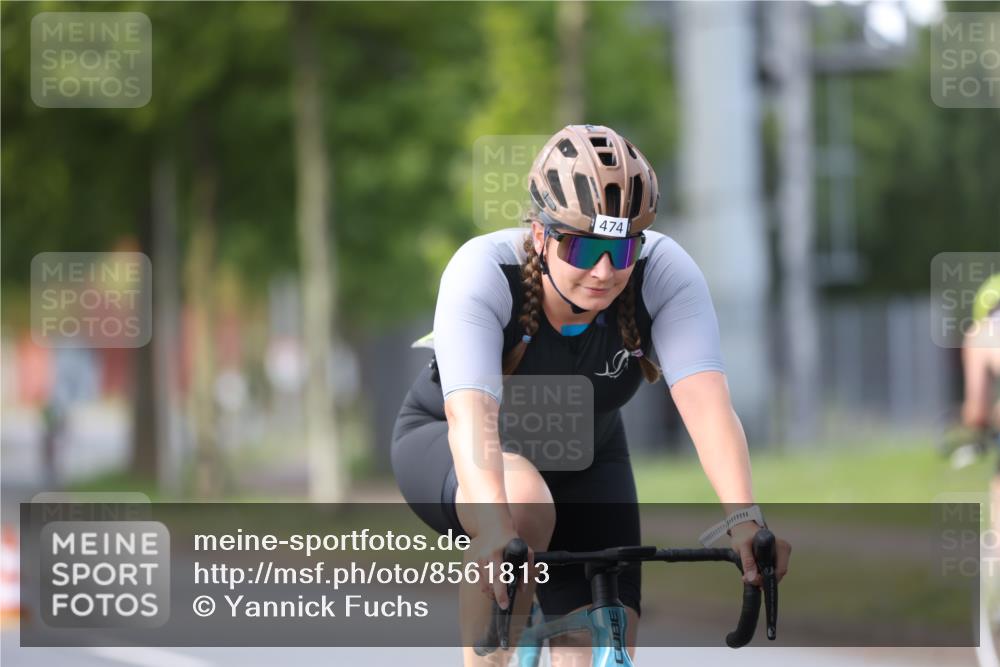 10.08.2025 - GEWOBA Citytriathlon Bremen Yannick Fuchs http://msf.ph/oto/8561813 10.08.2025 14:24:19 Radfahren 169, 436, 474 meine-sportfotos.de