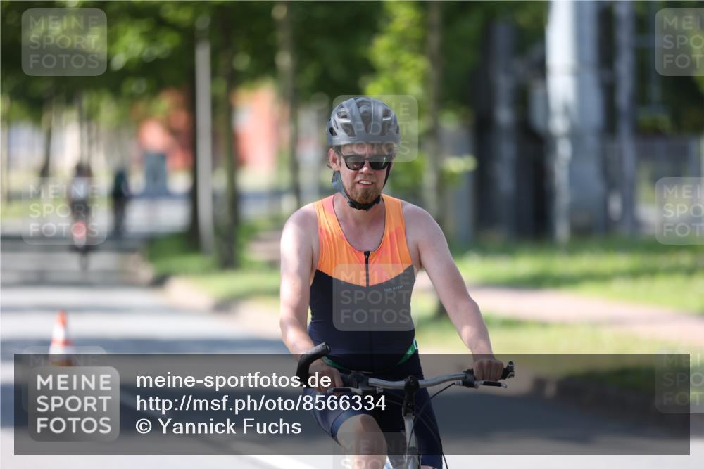 10.08.2025 - GEWOBA Citytriathlon Bremen Yannick Fuchs http://msf.ph/oto/8566334 10.08.2025 14:55:58 Radfahren 149 meine-sportfotos.de
