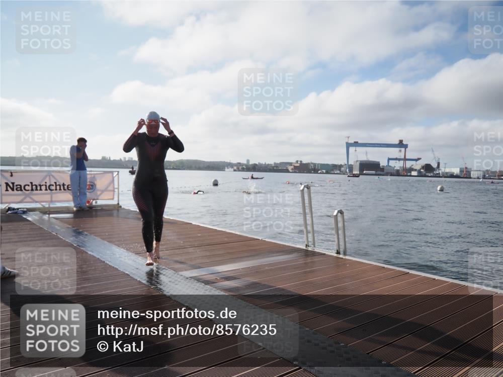 17.08.2025 - KN Förde Triathlon 2025 KatJ http://msf.ph/oto/8576235 17.08.2025 09:12:21 Schwimmen 127, 127 meine-sportfotos.de