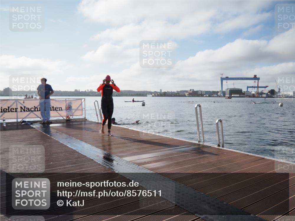 17.08.2025 - KN Förde Triathlon 2025 KatJ http://msf.ph/oto/8576511 17.08.2025 09:13:38 Schwimmen 138, 148, 151, 138, 148, 151 meine-sportfotos.de