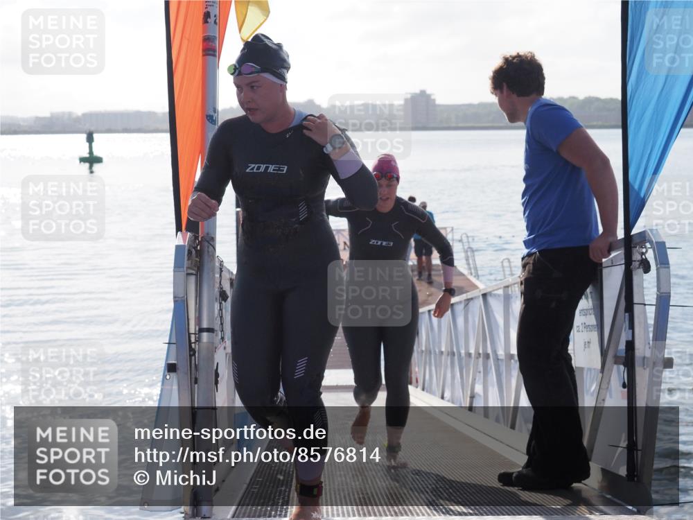 17.08.2025 - KN Förde Triathlon 2025 MichiJ http://msf.ph/oto/8576814 17.08.2025 09:11:30 Schwimmen 116, 125, 157, 125 meine-sportfotos.de