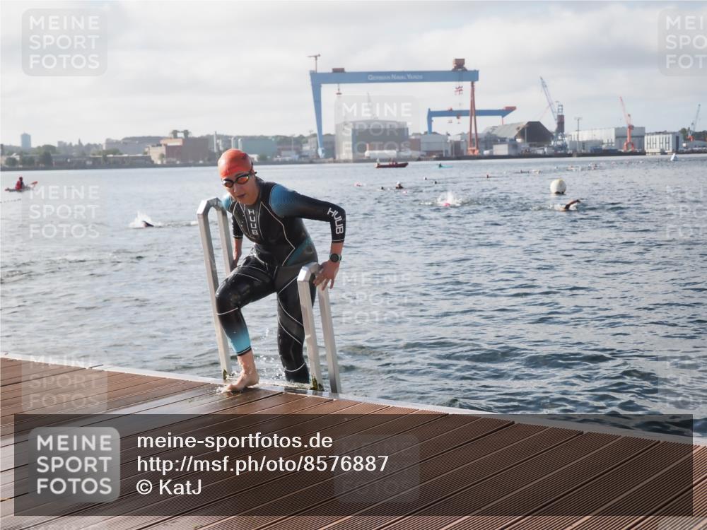 17.08.2025 - KN Förde Triathlon 2025 KatJ http://msf.ph/oto/8576887 17.08.2025 09:15:28 Schwimmen 141, 149, 141, 143, 149 meine-sportfotos.de