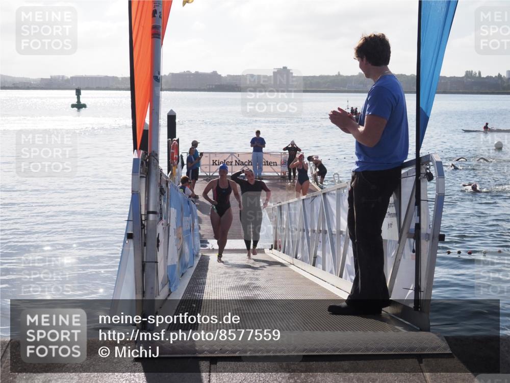 17.08.2025 - KN Förde Triathlon 2025 MichiJ http://msf.ph/oto/8577559 17.08.2025 09:14:47 Schwimmen 128, 140, 155, 128, 139, 146, 150, 155, 159 meine-sportfotos.de