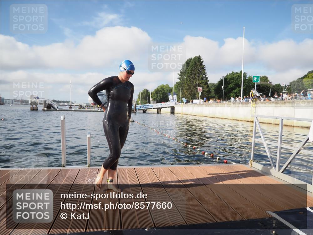 17.08.2025 - KN Förde Triathlon 2025 KatJ http://msf.ph/oto/8577660 17.08.2025 09:17:31 Schwimmen 177, 181, 177, 181 meine-sportfotos.de