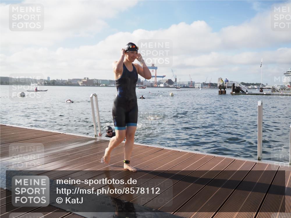 17.08.2025 - KN Förde Triathlon 2025 KatJ http://msf.ph/oto/8578112 17.08.2025 09:18:25 Schwimmen 174, 185, 192, 174, 185, 192 meine-sportfotos.de