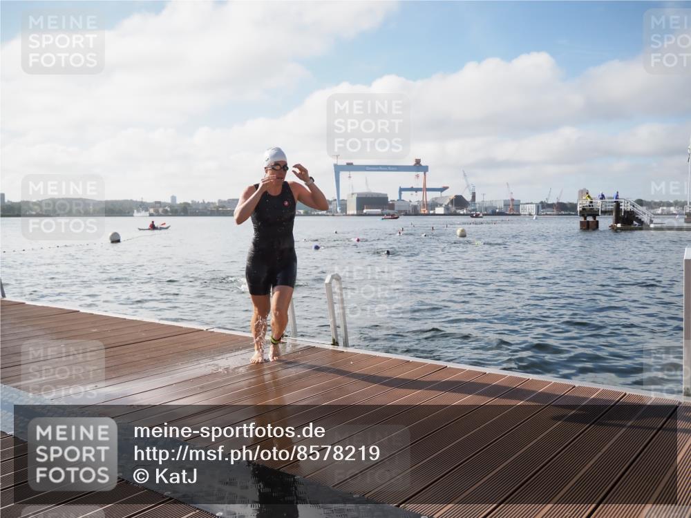 17.08.2025 - KN Förde Triathlon 2025 KatJ http://msf.ph/oto/8578219 17.08.2025 09:18:37 Schwimmen 192, 250, 174, 192, 250 meine-sportfotos.de