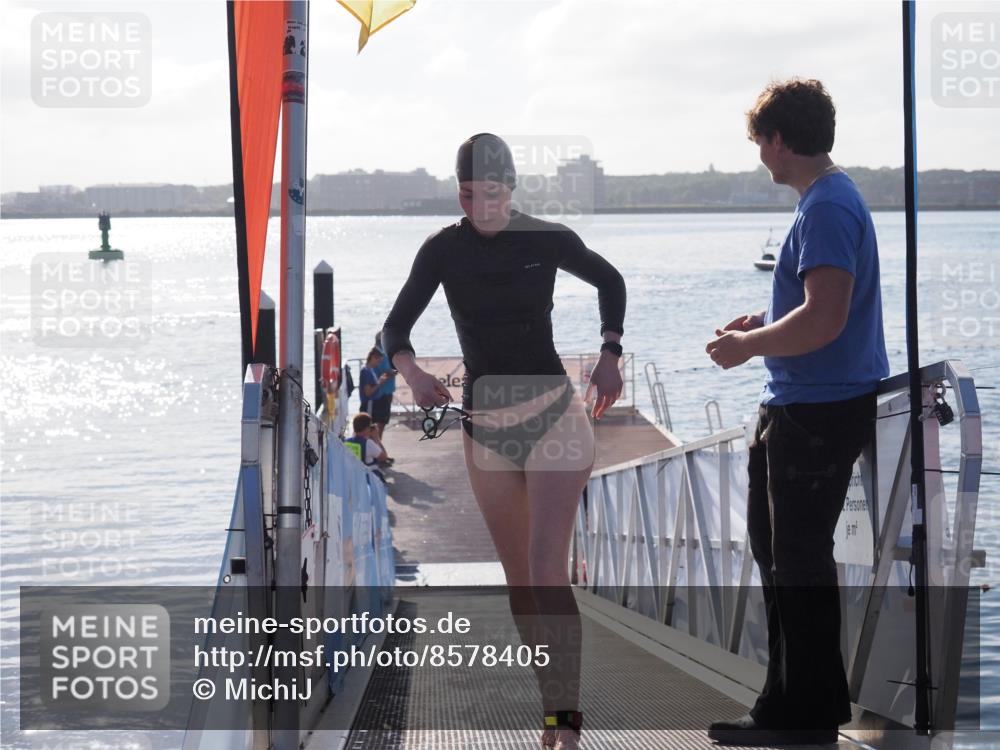 17.08.2025 - KN Förde Triathlon 2025 MichiJ http://msf.ph/oto/8578405 17.08.2025 09:15:47 Schwimmen 131, 141, 131, 168 meine-sportfotos.de