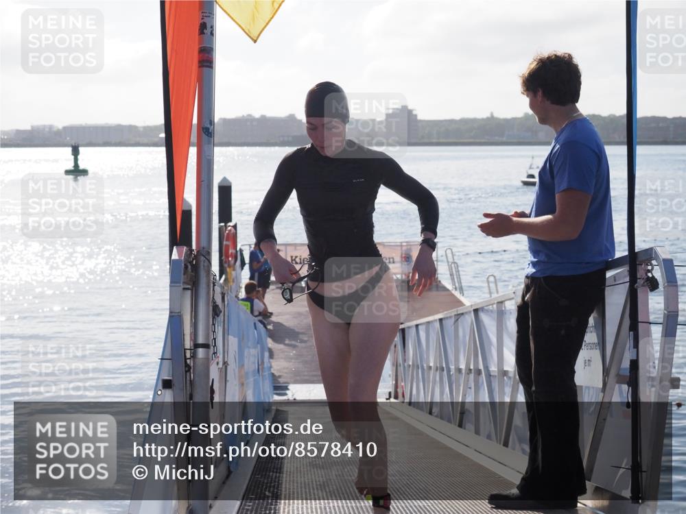 17.08.2025 - KN Förde Triathlon 2025 MichiJ http://msf.ph/oto/8578410 17.08.2025 09:15:47 Schwimmen 131, 141, 131, 168 meine-sportfotos.de