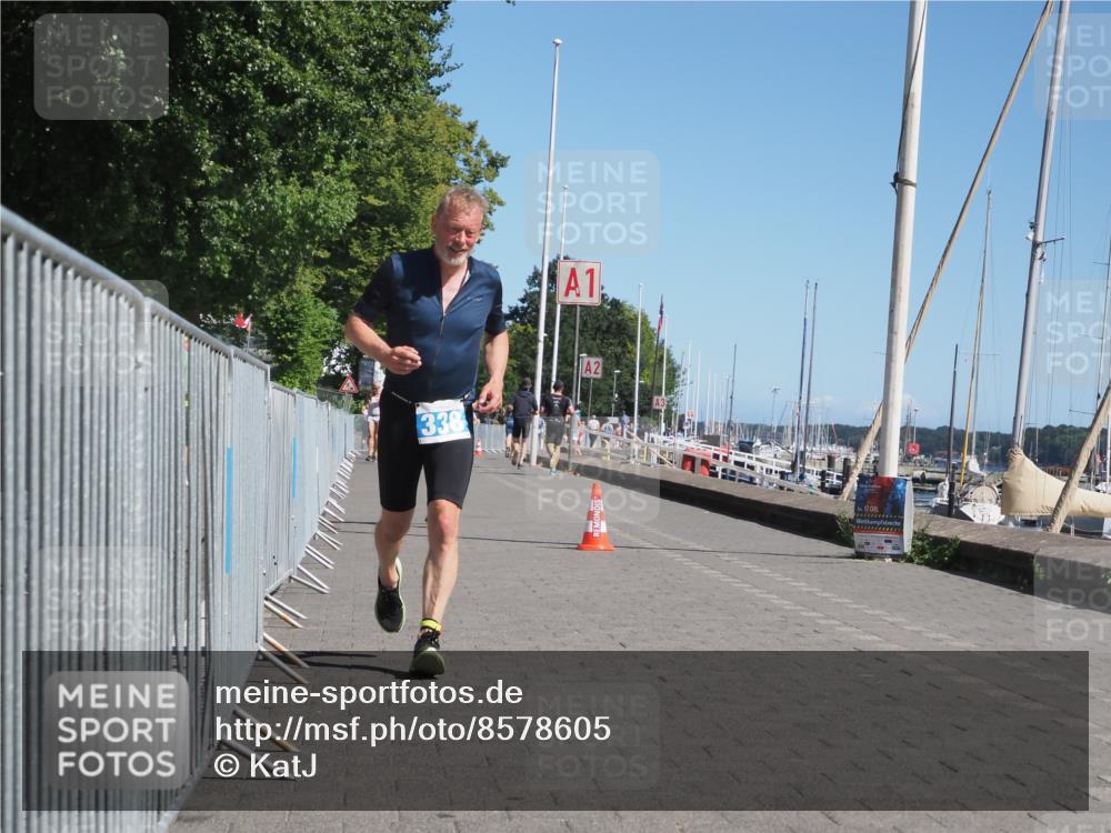 17.08.2025 - KN Förde Triathlon 2025 KatJ http://msf.ph/oto/8578605 17.08.2025 12:15:02 Laufen 338, 635 meine-sportfotos.de