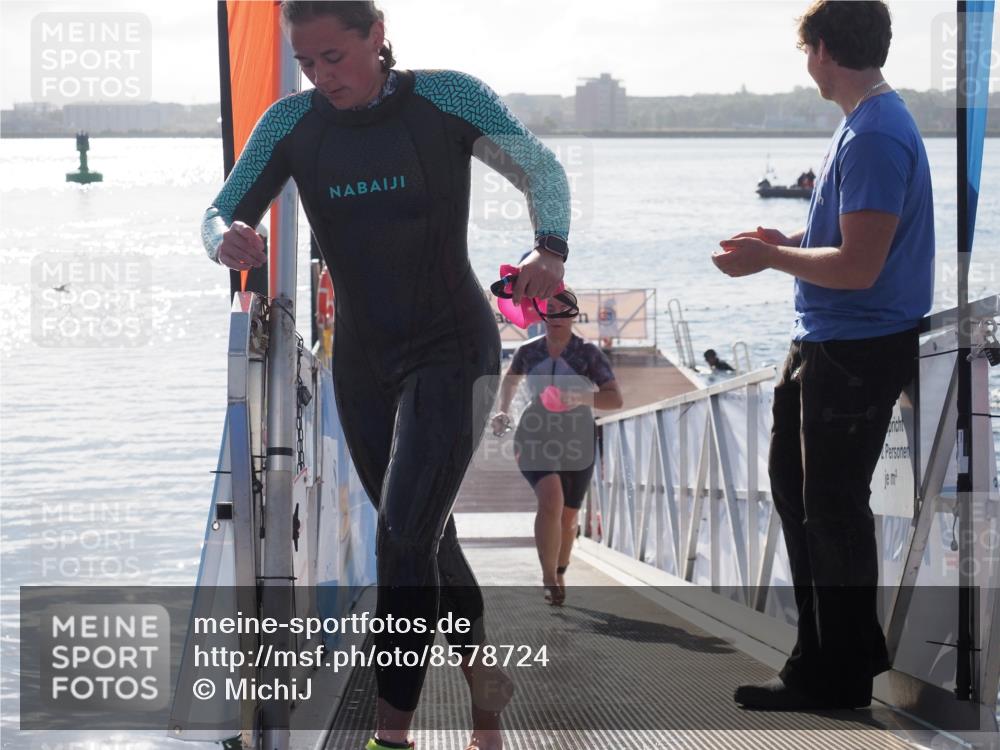17.08.2025 - KN Förde Triathlon 2025 MichiJ http://msf.ph/oto/8578724 17.08.2025 09:16:20 Schwimmen 156, 162, 164, 164, 166 meine-sportfotos.de