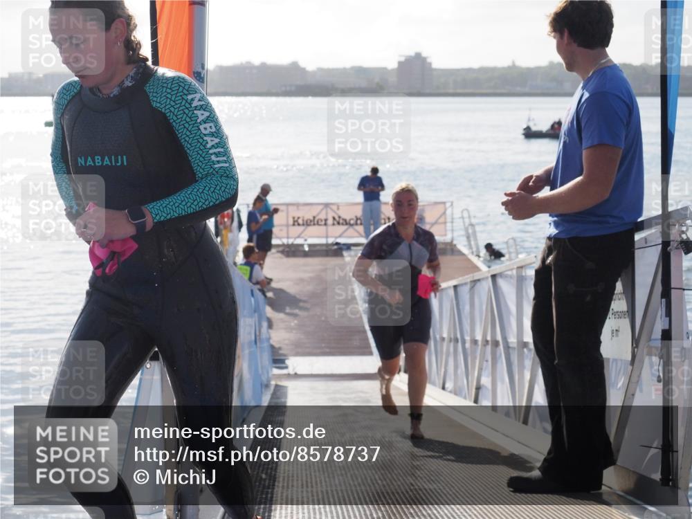 17.08.2025 - KN Förde Triathlon 2025 MichiJ http://msf.ph/oto/8578737 17.08.2025 09:16:20 Schwimmen 156, 162, 164, 164, 166 meine-sportfotos.de