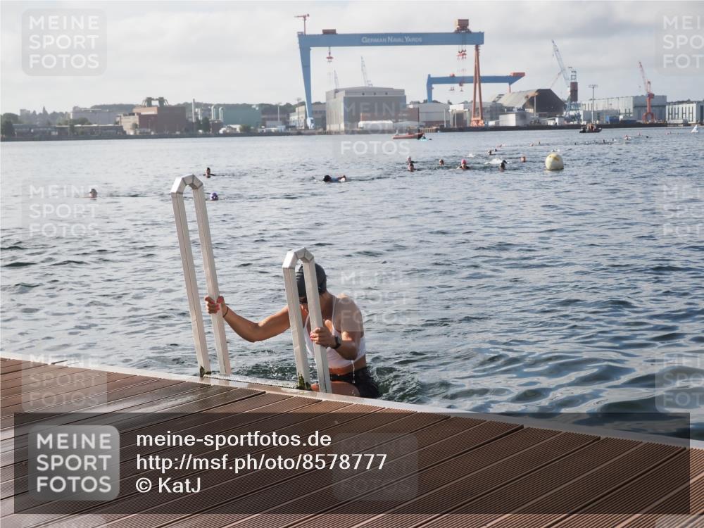 17.08.2025 - KN Förde Triathlon 2025 KatJ http://msf.ph/oto/8578777 17.08.2025 09:19:46 Schwimmen 163, 190, 202, 163, 190, 202 meine-sportfotos.de