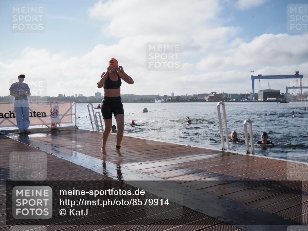 17.08.2025 - KN Förde Triathlon 2025 KatJ http://msf.ph/oto/8579914 17.08.2025 09:21:47 Schwimmen 212, 215, 244, 244 meine-sportfotos.de