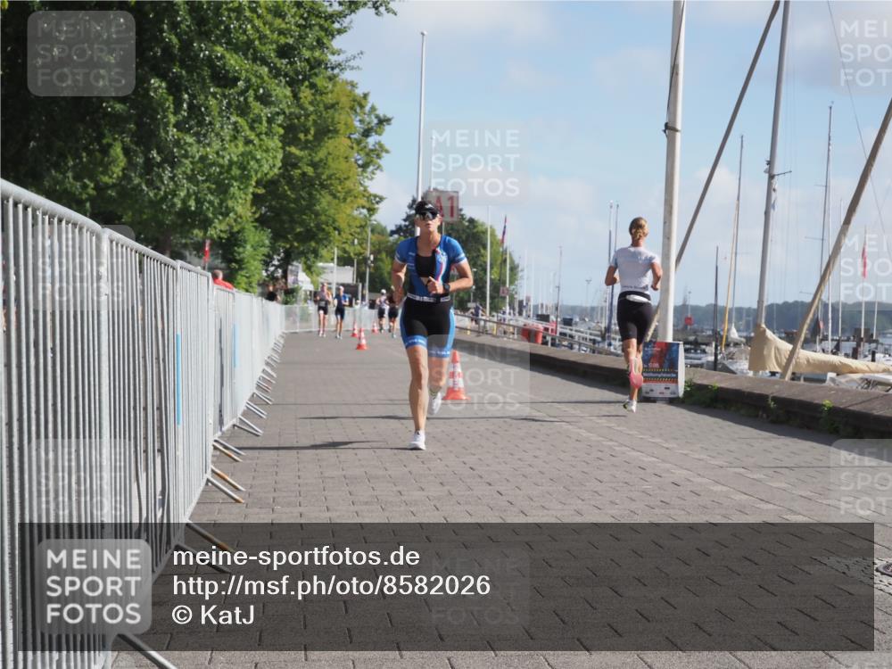 17.08.2025 - KN Förde Triathlon 2025 KatJ http://msf.ph/oto/8582026 17.08.2025 09:59:31 Laufen 109 meine-sportfotos.de