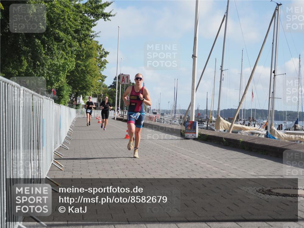 17.08.2025 - KN Förde Triathlon 2025 KatJ http://msf.ph/oto/8582679 17.08.2025 10:02:44 Laufen 121, 125 meine-sportfotos.de