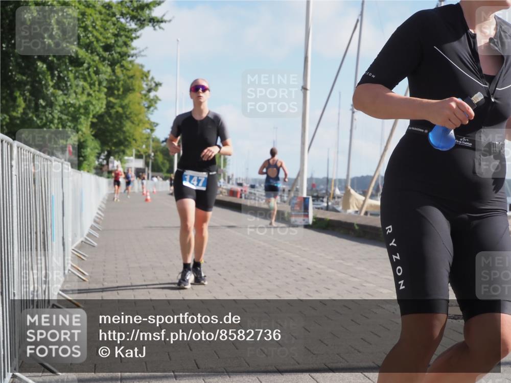 17.08.2025 - KN Förde Triathlon 2025 KatJ http://msf.ph/oto/8582736 17.08.2025 10:02:54 Laufen 125, 147 meine-sportfotos.de