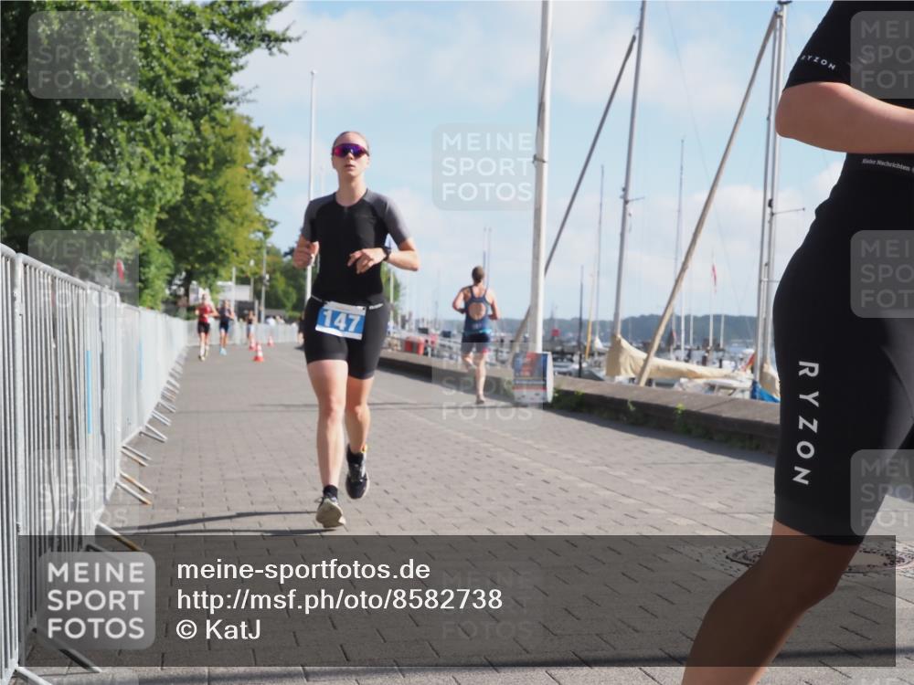 17.08.2025 - KN Förde Triathlon 2025 KatJ http://msf.ph/oto/8582738 17.08.2025 10:02:54 Laufen 125, 147 meine-sportfotos.de