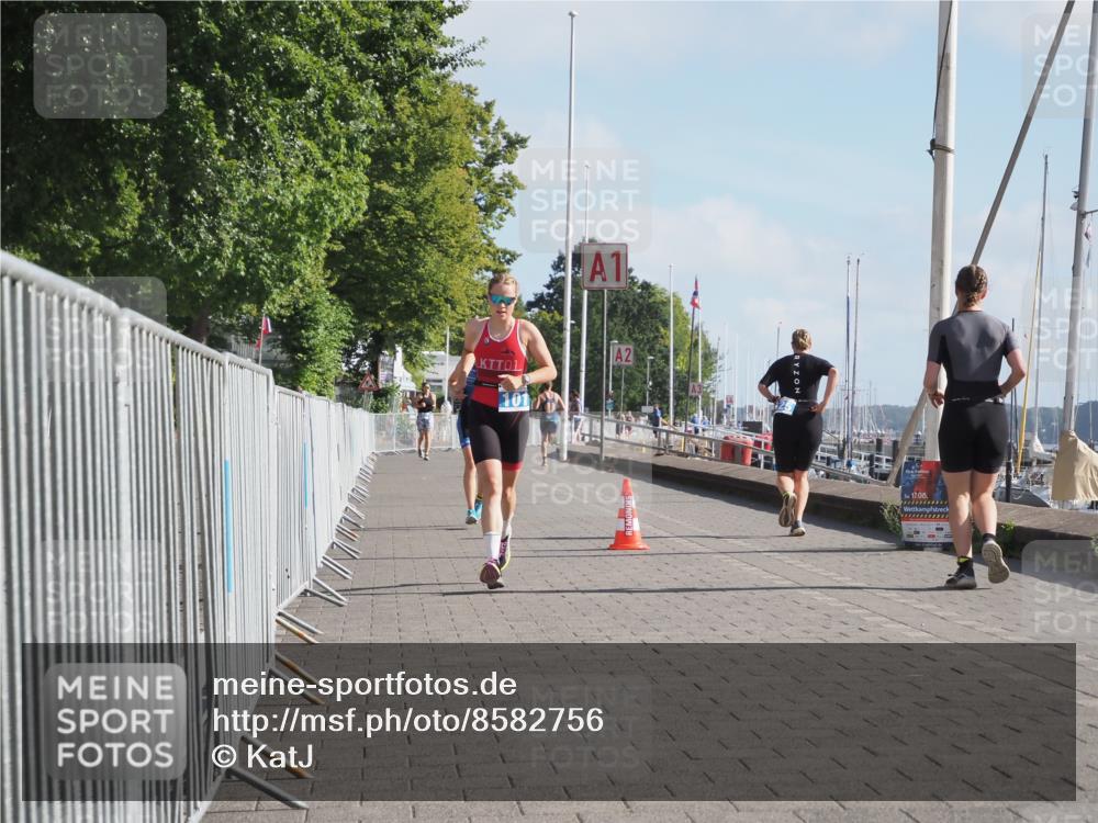 17.08.2025 - KN Förde Triathlon 2025 KatJ http://msf.ph/oto/8582756 17.08.2025 10:03:02 Laufen 101, 115 meine-sportfotos.de