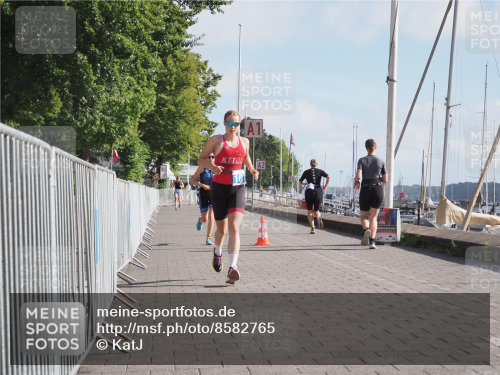 17.08.2025 - KN Förde Triathlon 2025 KatJ http://msf.ph/oto/8582765 17.08.2025 10:03:03 Laufen 101, 115 meine-sportfotos.de