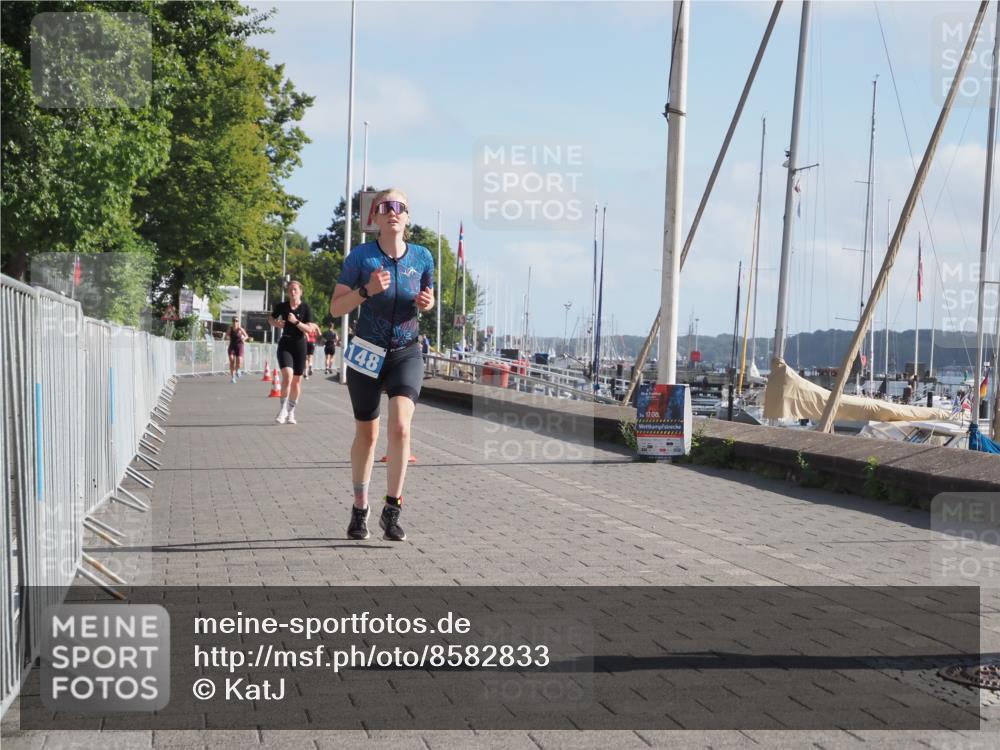 17.08.2025 - KN Förde Triathlon 2025 KatJ http://msf.ph/oto/8582833 17.08.2025 10:03:26 Laufen 126, 148 meine-sportfotos.de