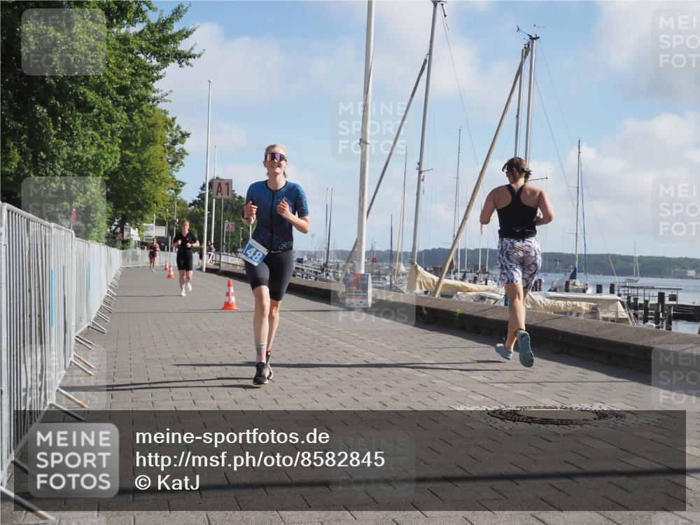 17.08.2025 - KN Förde Triathlon 2025 KatJ http://msf.ph/oto/8582845 17.08.2025 10:03:27 Laufen 126, 148 meine-sportfotos.de