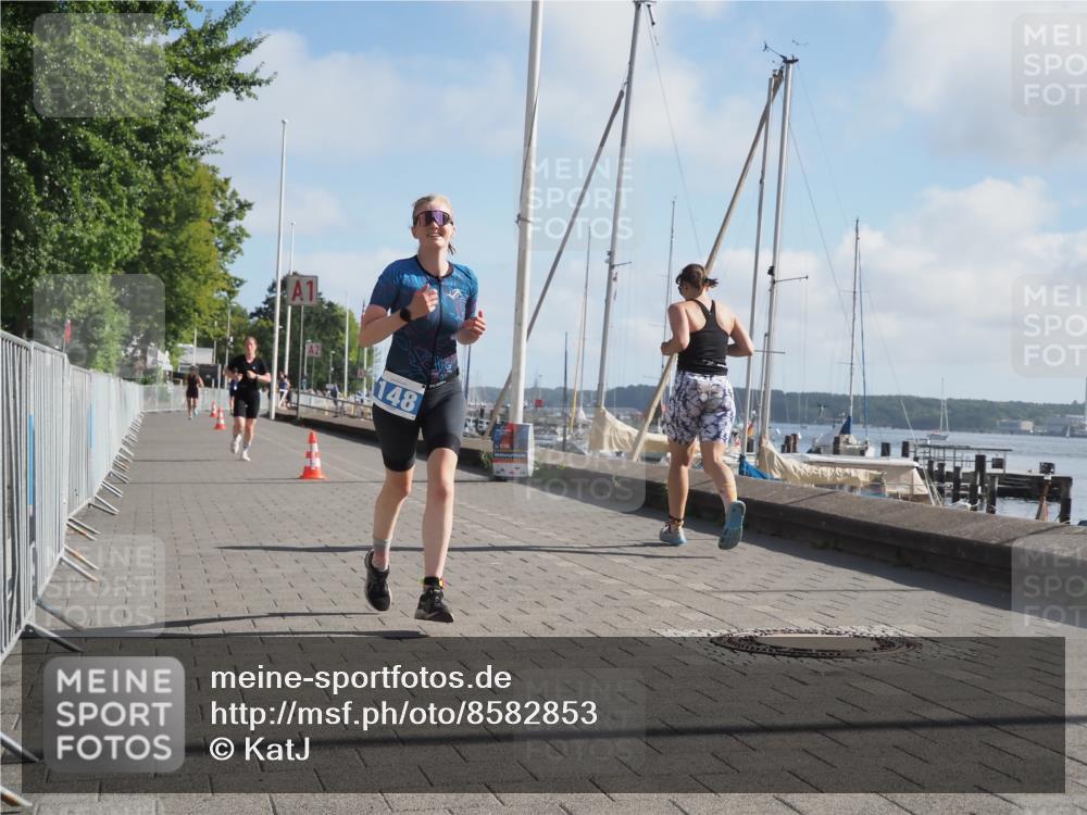 17.08.2025 - KN Förde Triathlon 2025 KatJ http://msf.ph/oto/8582853 17.08.2025 10:03:28 Laufen 126, 148 meine-sportfotos.de