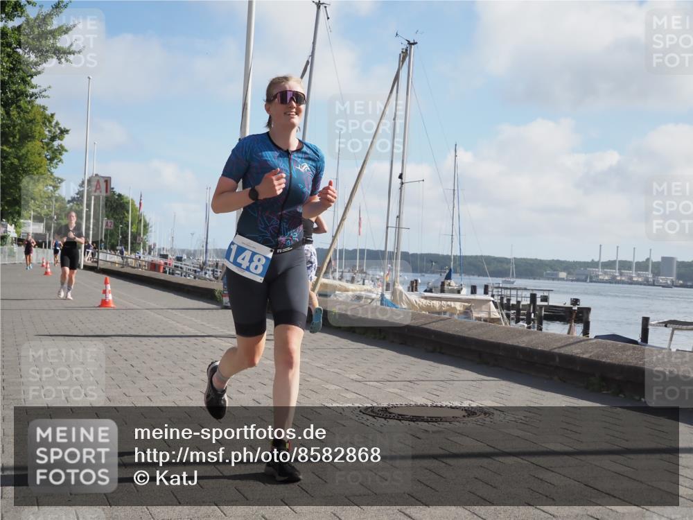 17.08.2025 - KN Förde Triathlon 2025 KatJ http://msf.ph/oto/8582868 17.08.2025 10:03:29 Laufen 126, 148 meine-sportfotos.de