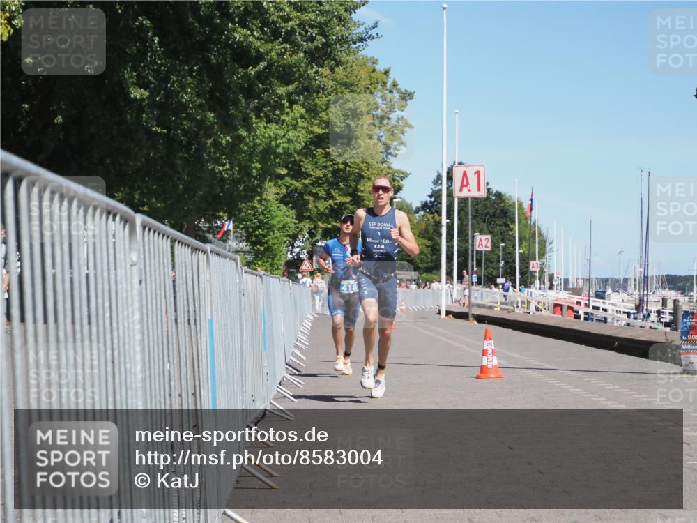 17.08.2025 - KN Förde Triathlon 2025 KatJ http://msf.ph/oto/8583004 17.08.2025 13:19:28 Laufen 408, 418 meine-sportfotos.de