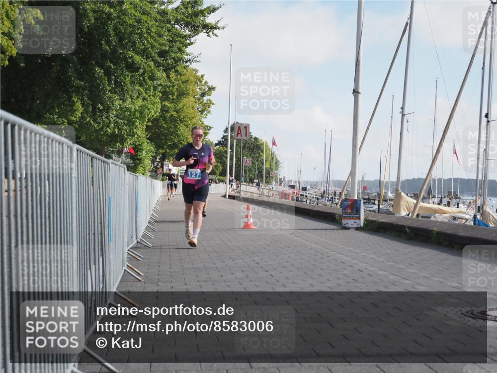 17.08.2025 - KN Förde Triathlon 2025 KatJ http://msf.ph/oto/8583006 17.08.2025 10:04:50 Laufen 127 meine-sportfotos.de