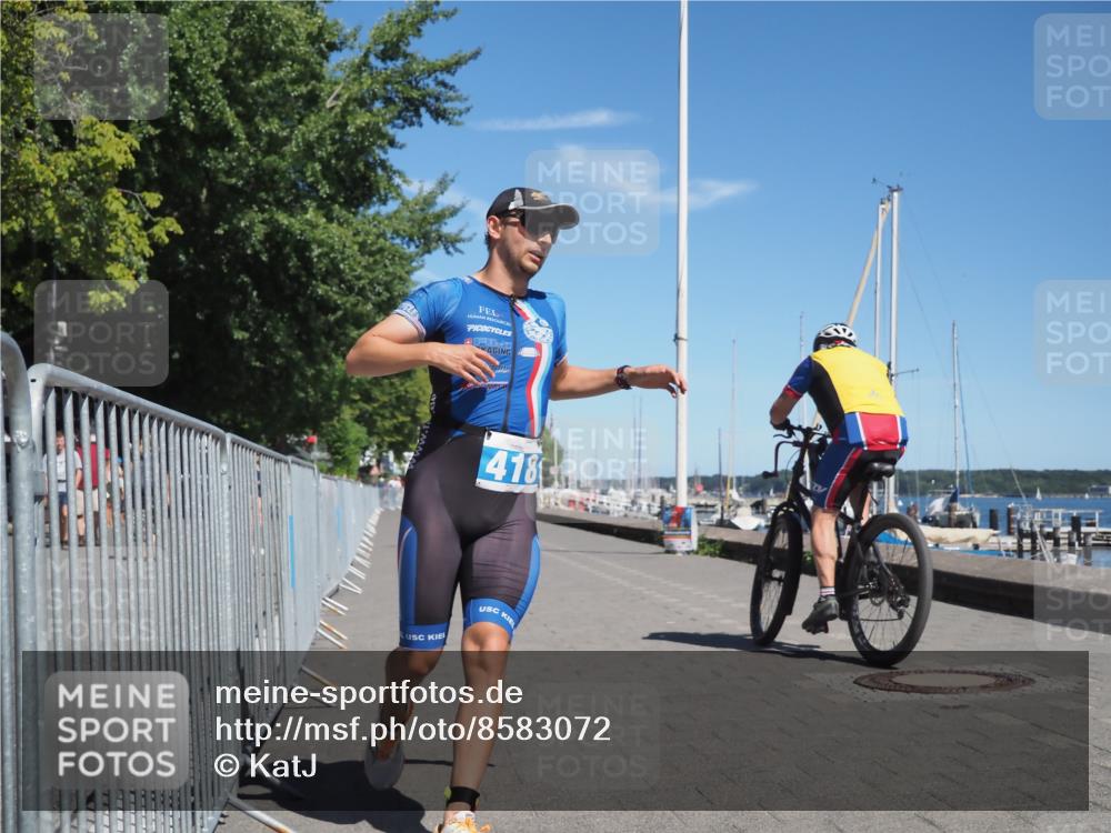 17.08.2025 - KN Förde Triathlon 2025 KatJ http://msf.ph/oto/8583072 17.08.2025 13:19:32 Laufen 408, 418 meine-sportfotos.de