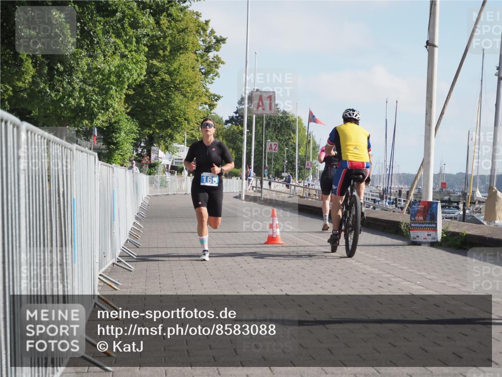 17.08.2025 - KN Förde Triathlon 2025 KatJ http://msf.ph/oto/8583088 17.08.2025 10:05:05 Laufen 168 meine-sportfotos.de