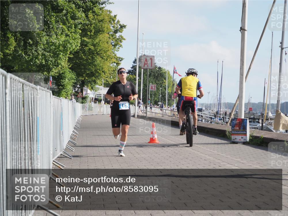 17.08.2025 - KN Förde Triathlon 2025 KatJ http://msf.ph/oto/8583095 17.08.2025 10:05:05 Laufen 168 meine-sportfotos.de