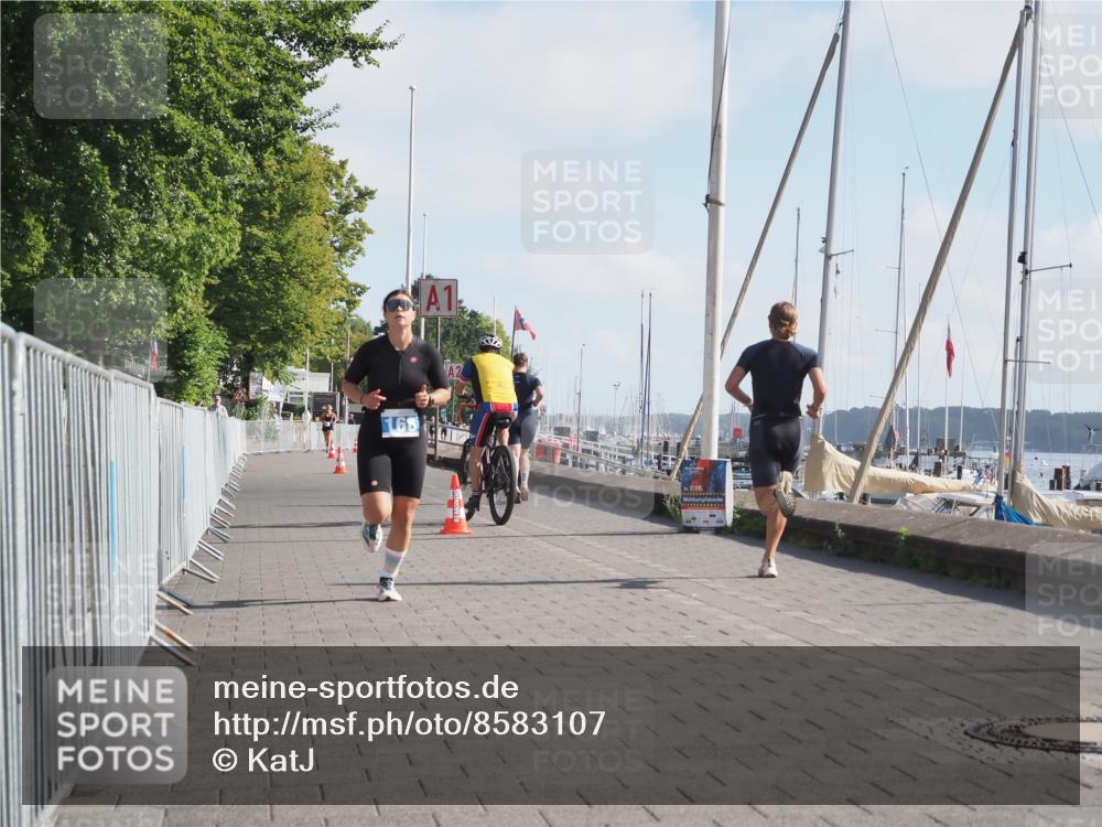 17.08.2025 - KN Förde Triathlon 2025 KatJ http://msf.ph/oto/8583107 17.08.2025 10:05:06 Laufen 168 meine-sportfotos.de