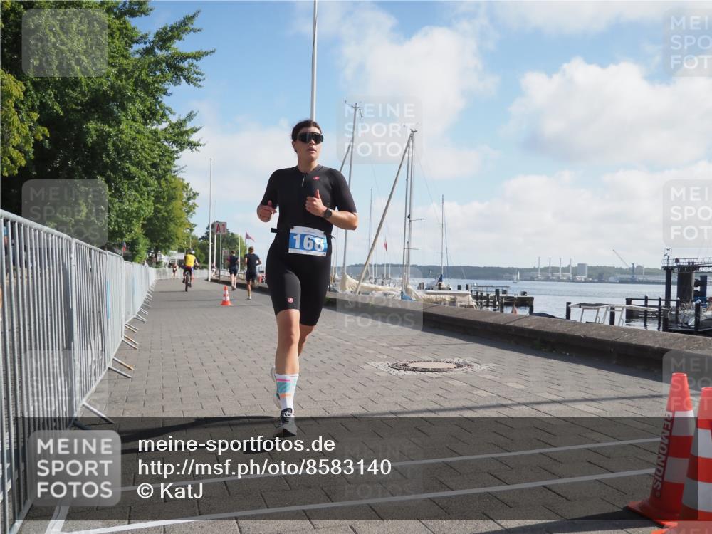 17.08.2025 - KN Förde Triathlon 2025 KatJ http://msf.ph/oto/8583140 17.08.2025 10:05:08 Laufen 168 meine-sportfotos.de