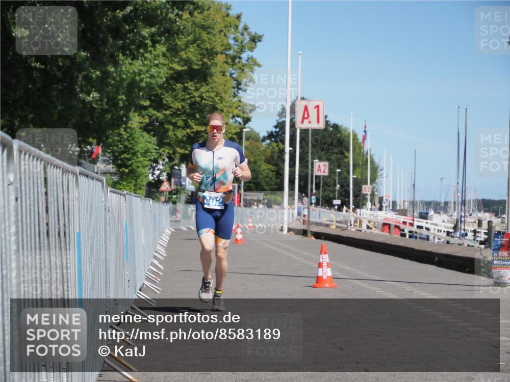 17.08.2025 - KN Förde Triathlon 2025 KatJ http://msf.ph/oto/8583189 17.08.2025 13:20:41 Laufen 402 meine-sportfotos.de