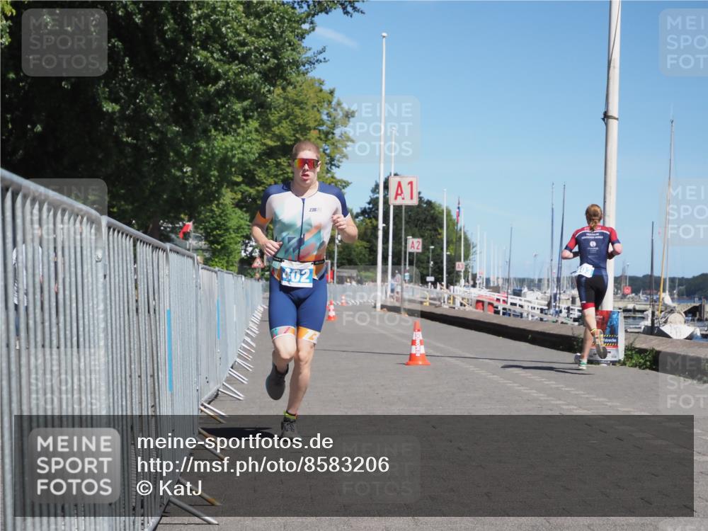 17.08.2025 - KN Förde Triathlon 2025 KatJ http://msf.ph/oto/8583206 17.08.2025 13:20:43 Laufen 402 meine-sportfotos.de