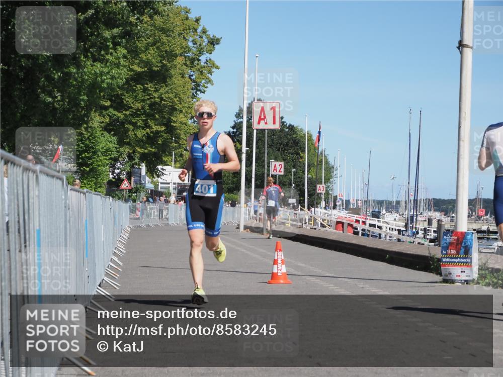 17.08.2025 - KN Förde Triathlon 2025 KatJ http://msf.ph/oto/8583245 17.08.2025 13:20:50 Laufen 401 meine-sportfotos.de