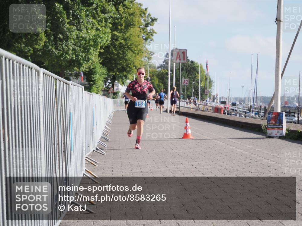 17.08.2025 - KN Förde Triathlon 2025 KatJ http://msf.ph/oto/8583265 17.08.2025 10:06:00 Laufen 152 meine-sportfotos.de