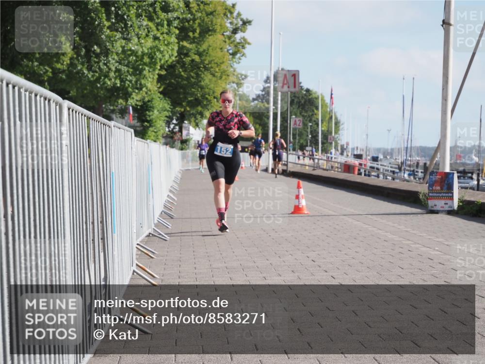17.08.2025 - KN Förde Triathlon 2025 KatJ http://msf.ph/oto/8583271 17.08.2025 10:06:00 Laufen 152 meine-sportfotos.de