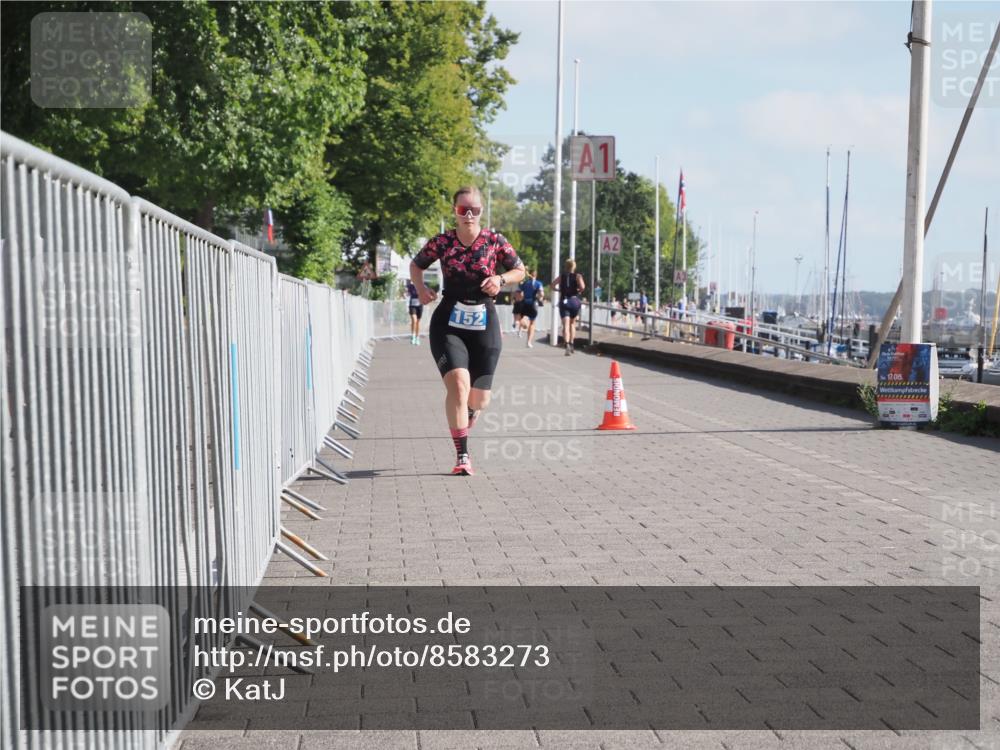 17.08.2025 - KN Förde Triathlon 2025 KatJ http://msf.ph/oto/8583273 17.08.2025 10:06:00 Laufen 152 meine-sportfotos.de