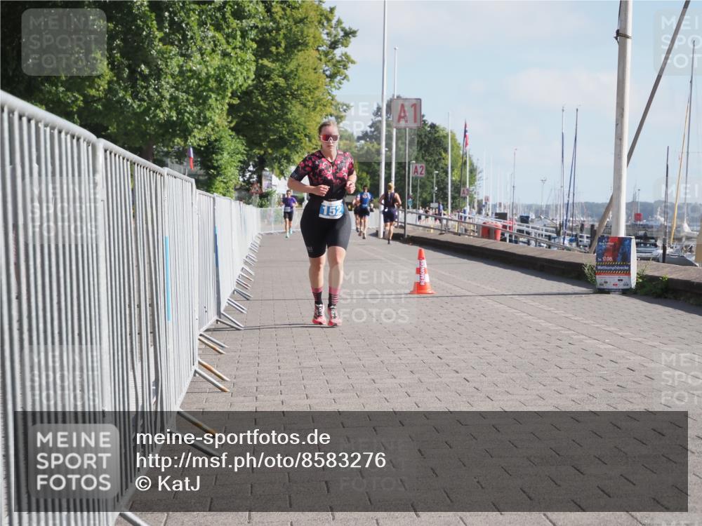 17.08.2025 - KN Förde Triathlon 2025 KatJ http://msf.ph/oto/8583276 17.08.2025 10:06:00 Laufen 152 meine-sportfotos.de
