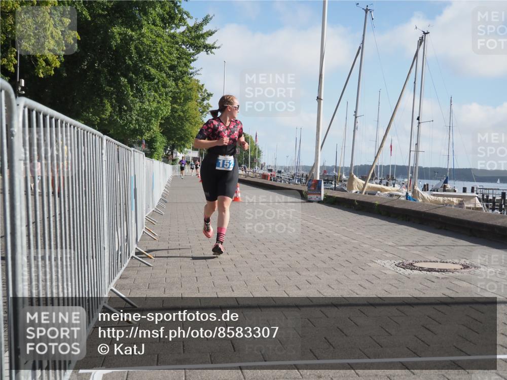 17.08.2025 - KN Förde Triathlon 2025 KatJ http://msf.ph/oto/8583307 17.08.2025 10:06:02 Laufen 152 meine-sportfotos.de