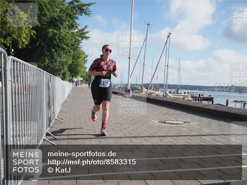 17.08.2025 - KN Förde Triathlon 2025 KatJ http://msf.ph/oto/8583315 17.08.2025 10:06:03 Laufen 152 meine-sportfotos.de